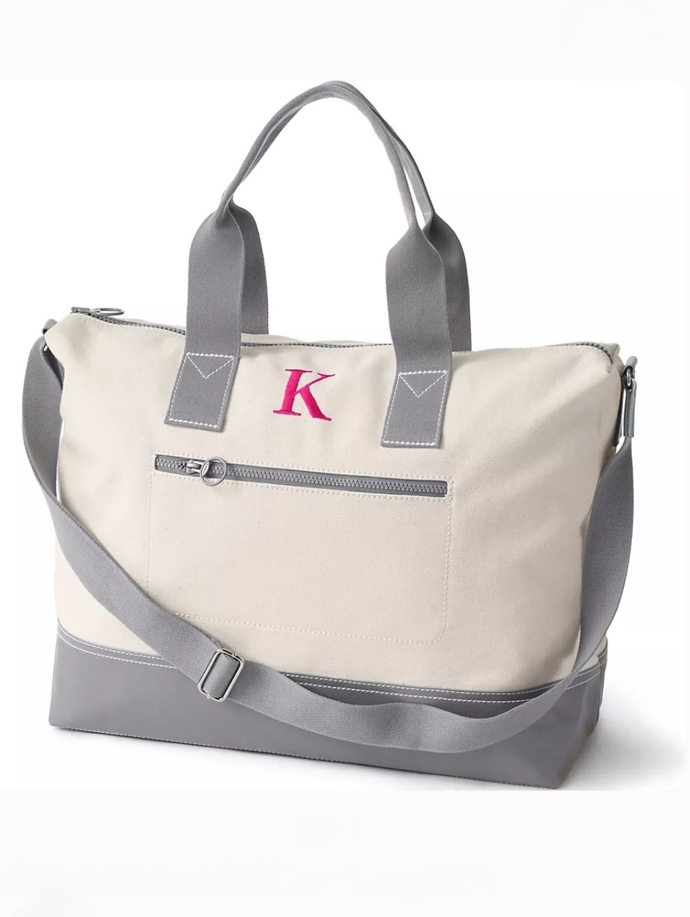 Lands End Canvas Weekender Duffle Bag